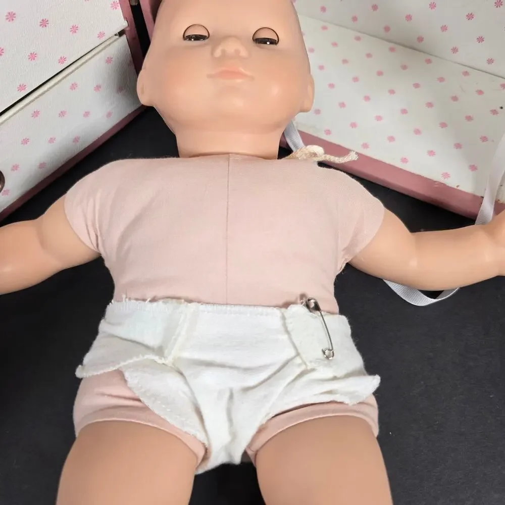 American Girl Pleasant Company Bitty Baby Doll Diaper Bag Pink Wardrobe/Trunk